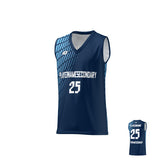 Basketball Jersey Gradient - Navy